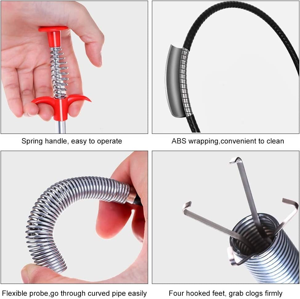 Hansona Sink Drain Dredge Pipeline Stick Hook