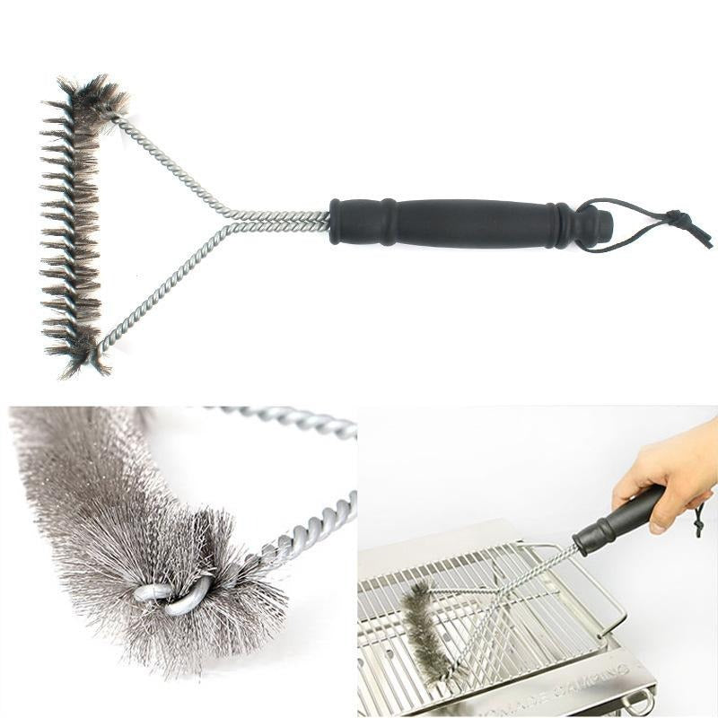 Hansona Stainless Steel Barbecue Grill Cleaning Brush