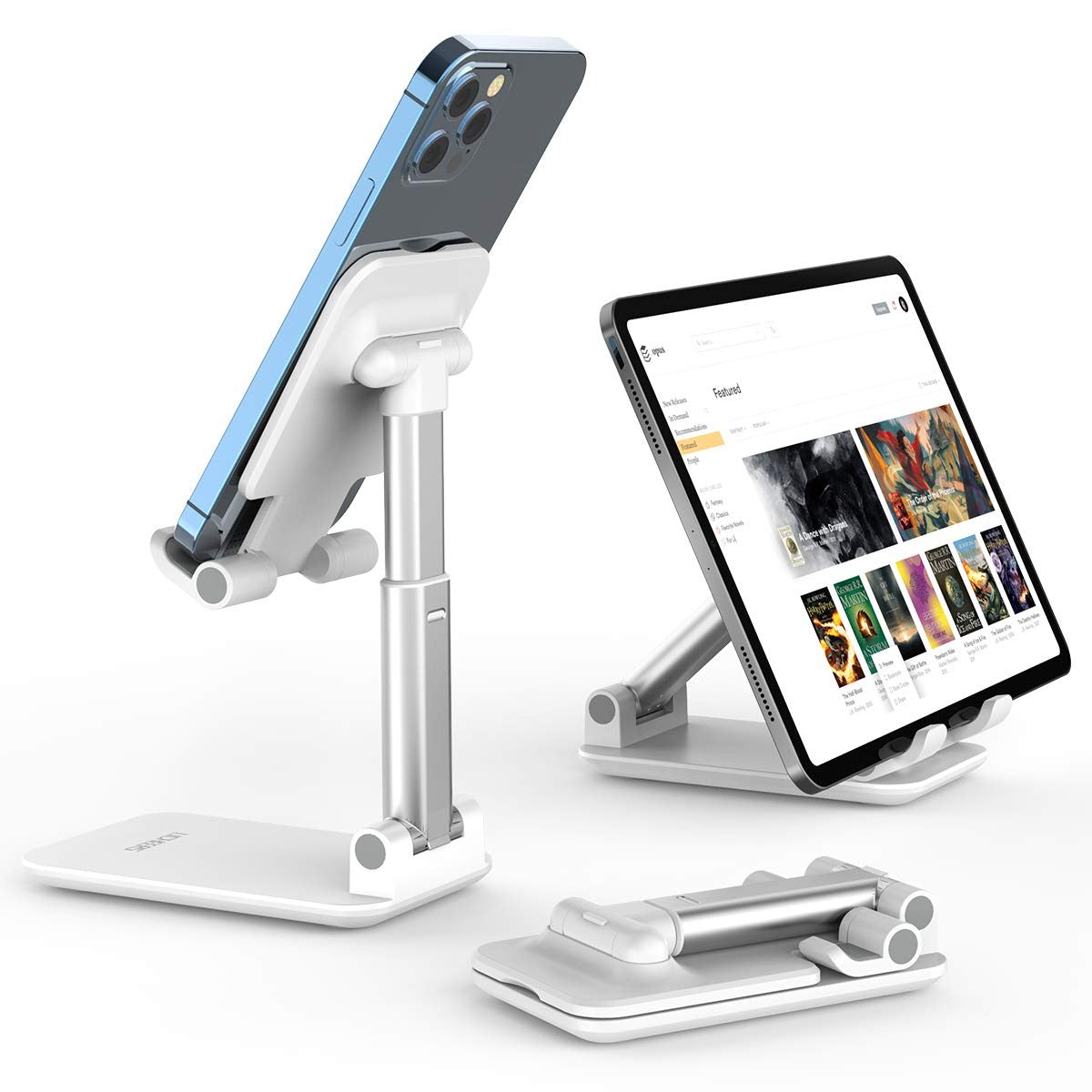Hansona Adjustable & Foldable Desk Mobile Phone Holder