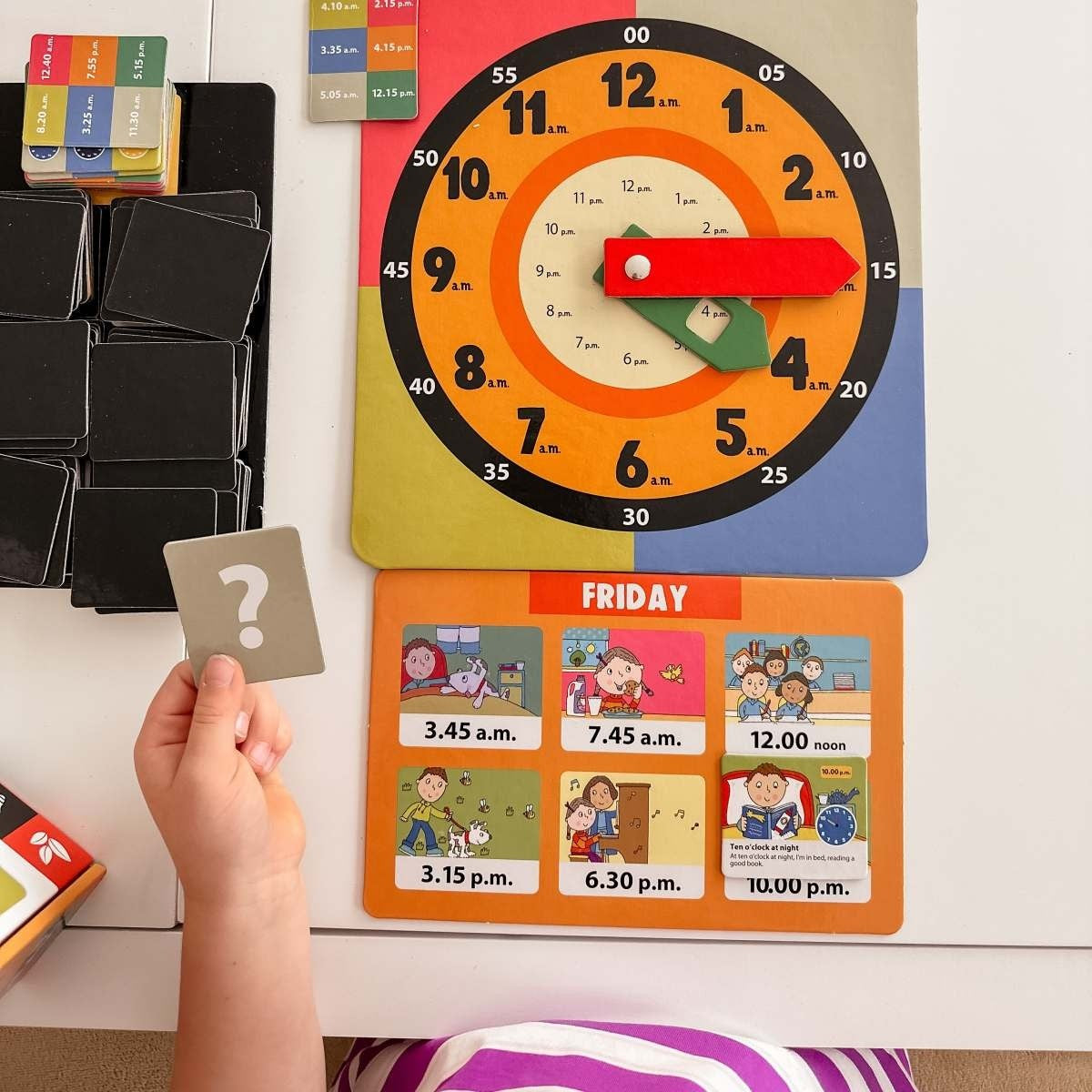 Headu Time Learning Bingo Activity Game for Kids