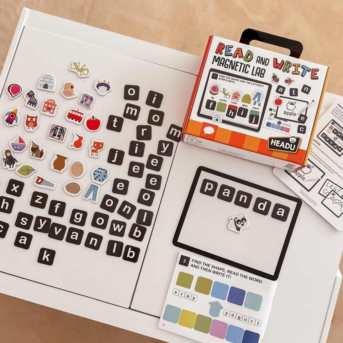 Headu Read & Write Magnetic Alphabet Learning Kit