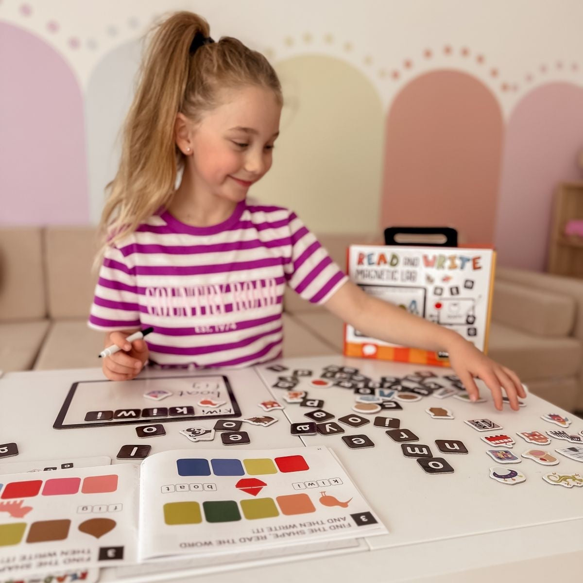 Headu Read & Write Magnetic Alphabet Learning Kit