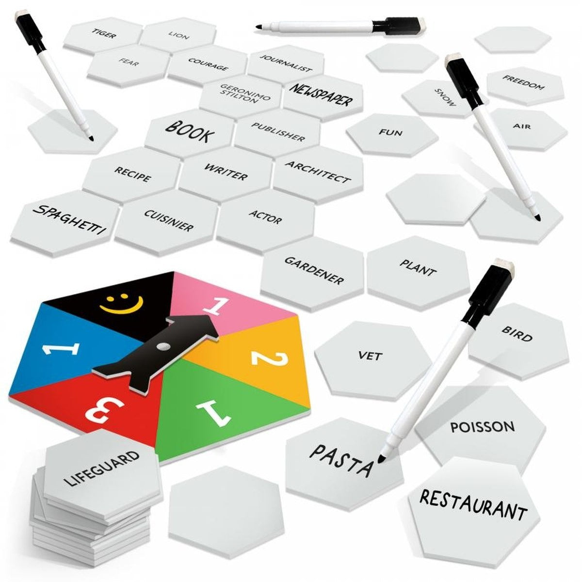 Ludic Contact Fun Board Game for Social and Cognitive Skills