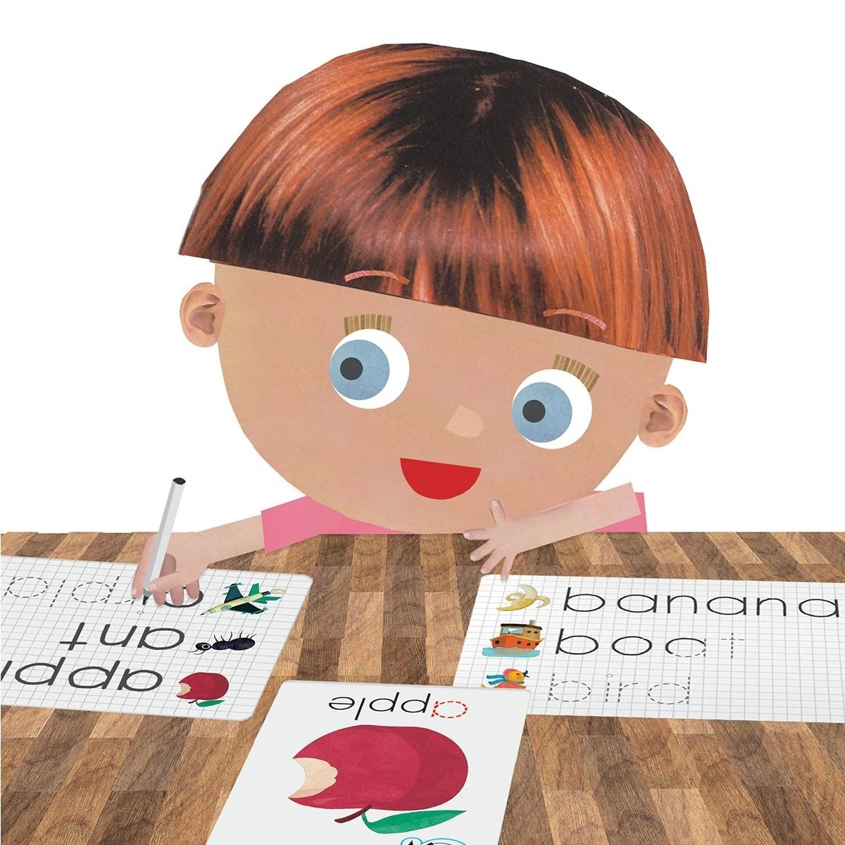 Headu Reading and Writing Flashcards Tracing Cards for Kids