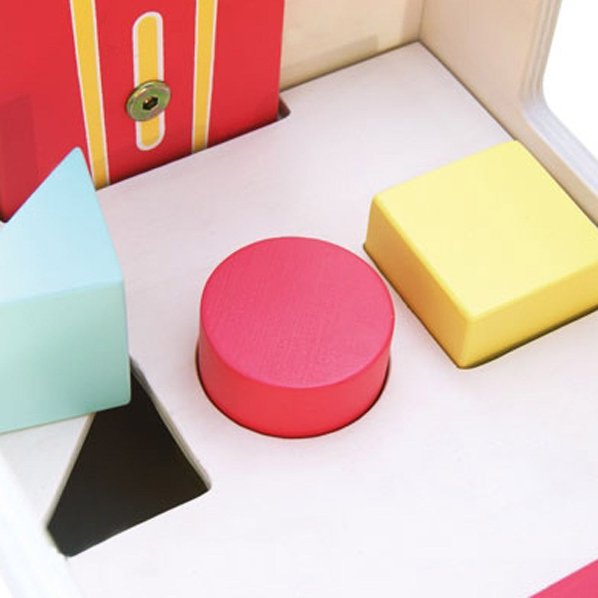 Indigo Jamm Colin Van Wooden Baby Walker with Shape Sorter and Building Blocks