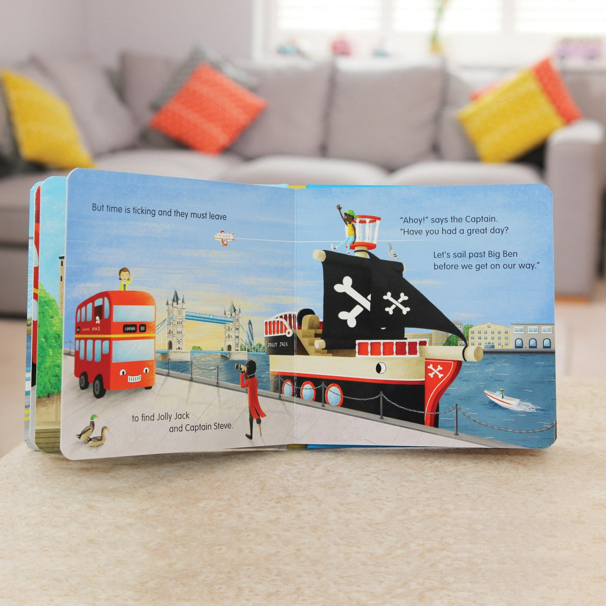 Indigo Jamm Bernie the Bus Goes to London Adventure Storybook for Kids