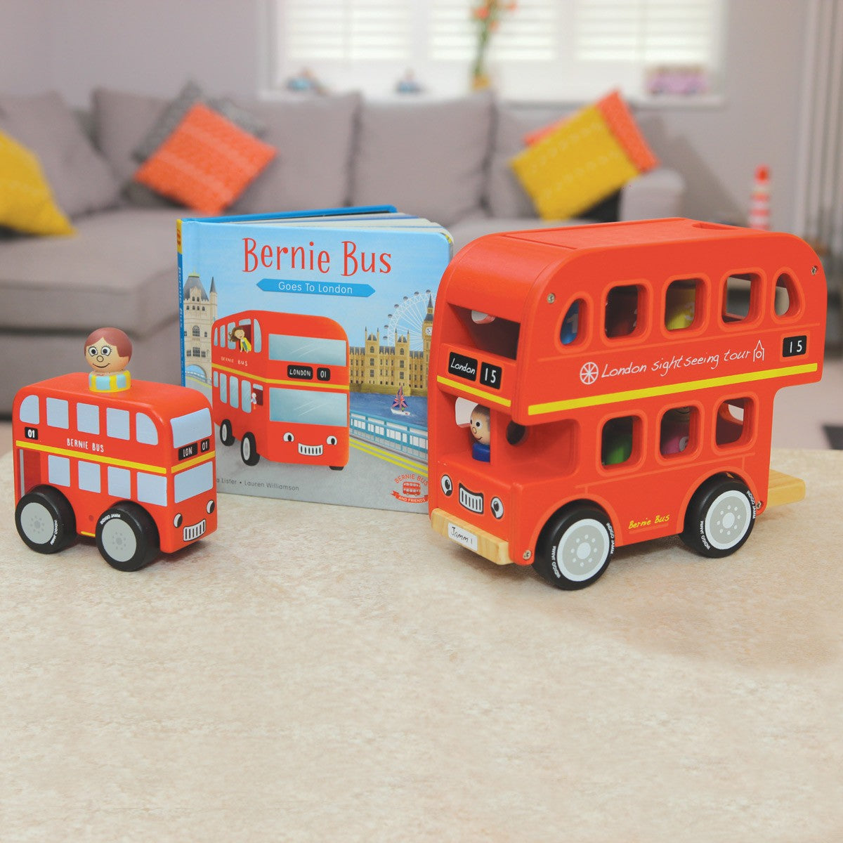 Indigo Jamm Bernie the Bus Goes to London Adventure Storybook for Kids