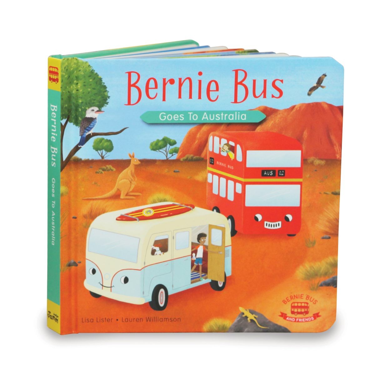 Indigo Jamm Bernie Bus Adventure Goes to Australia Storybook for Kids