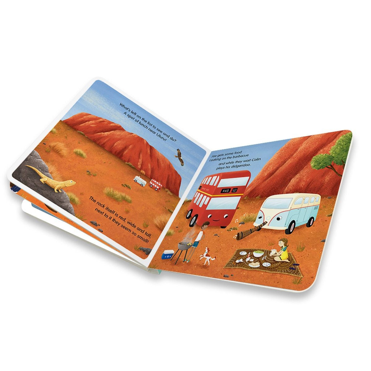 Indigo Jamm Bernie Bus Adventure Goes to Australia Storybook for Kids