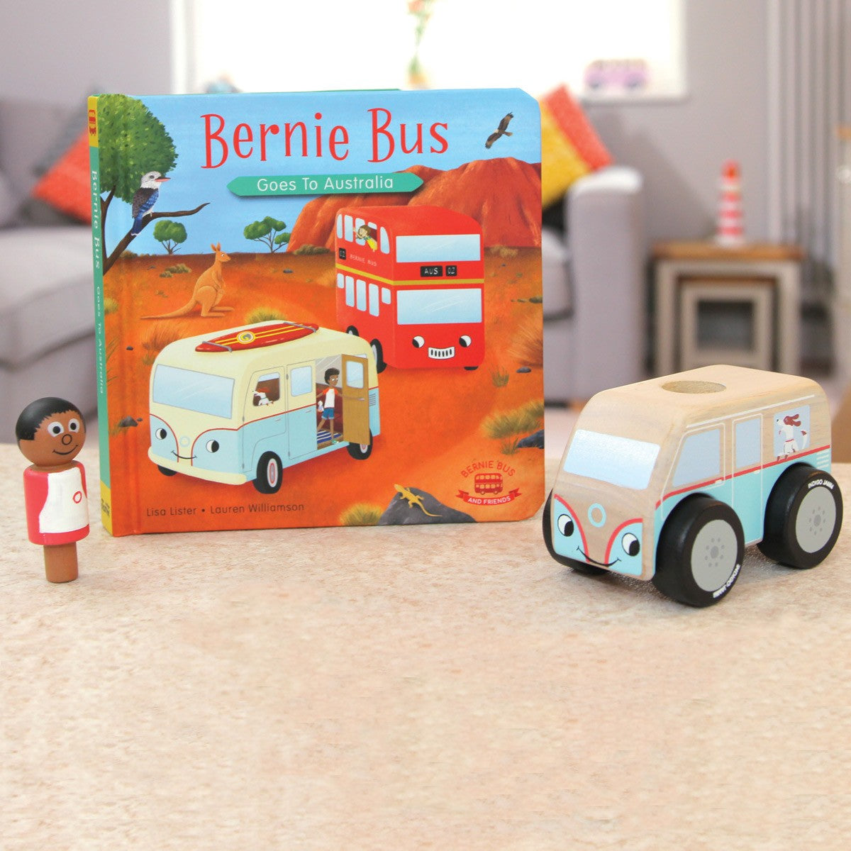 Indigo Jamm Bernie Bus Adventure Goes to Australia Storybook for Kids