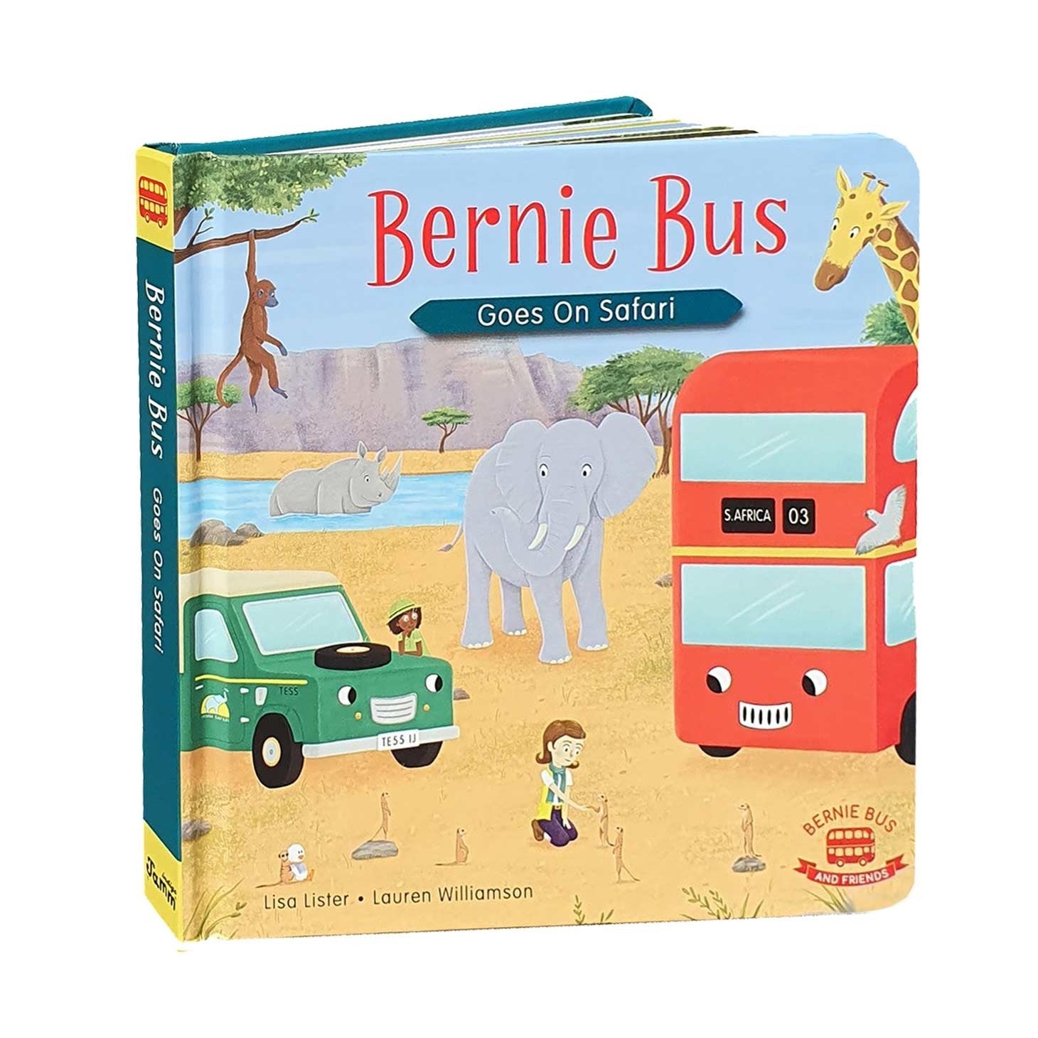 Indigo Jamm Bernie Bus Safari Adventure Story Toy for Kids