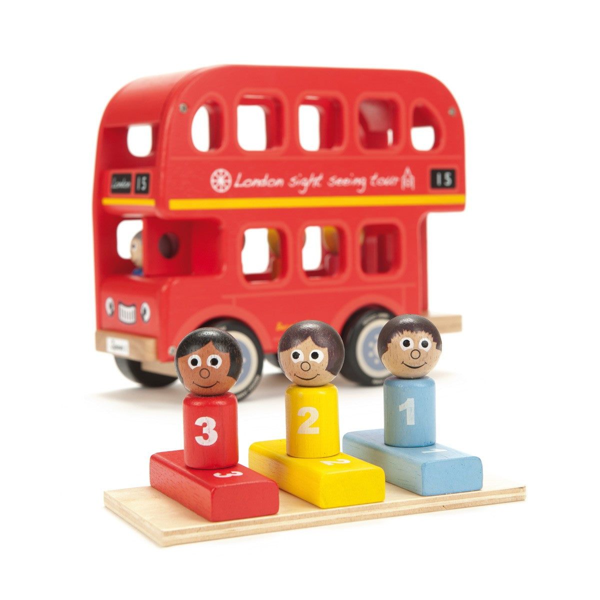 Indigo Jamm Bernie’s Educational Counting Number Bus for Toddlers
