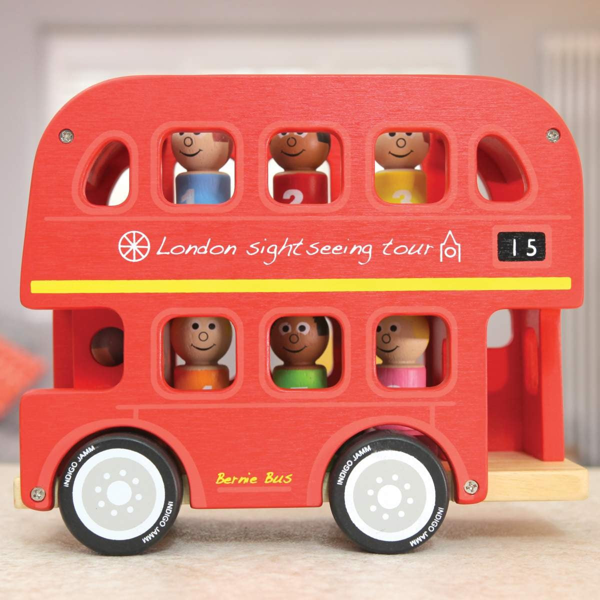 Indigo Jamm Bernie’s Educational Counting Number Bus for Toddlers