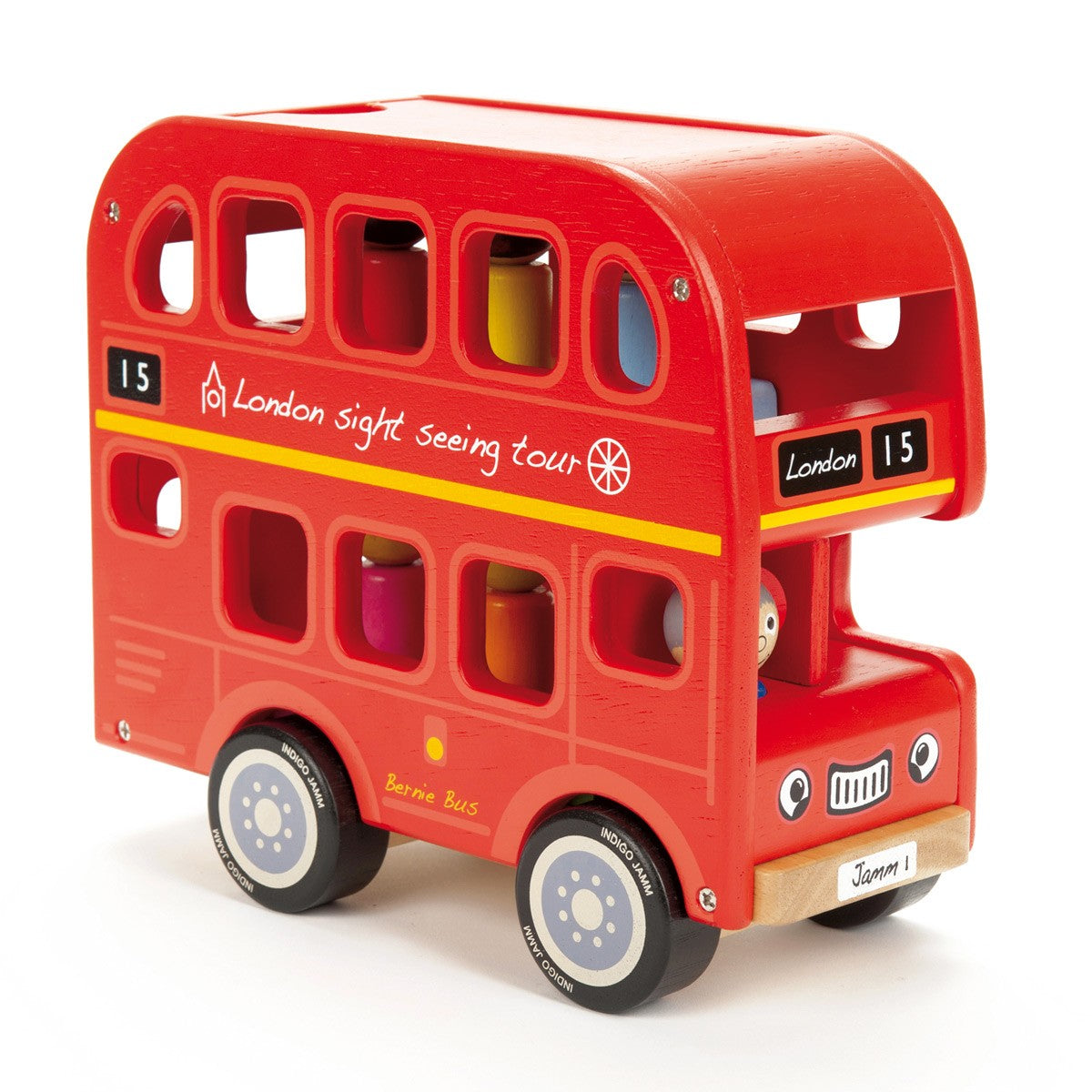 Indigo Jamm Bernie’s Educational Counting Number Bus for Toddlers