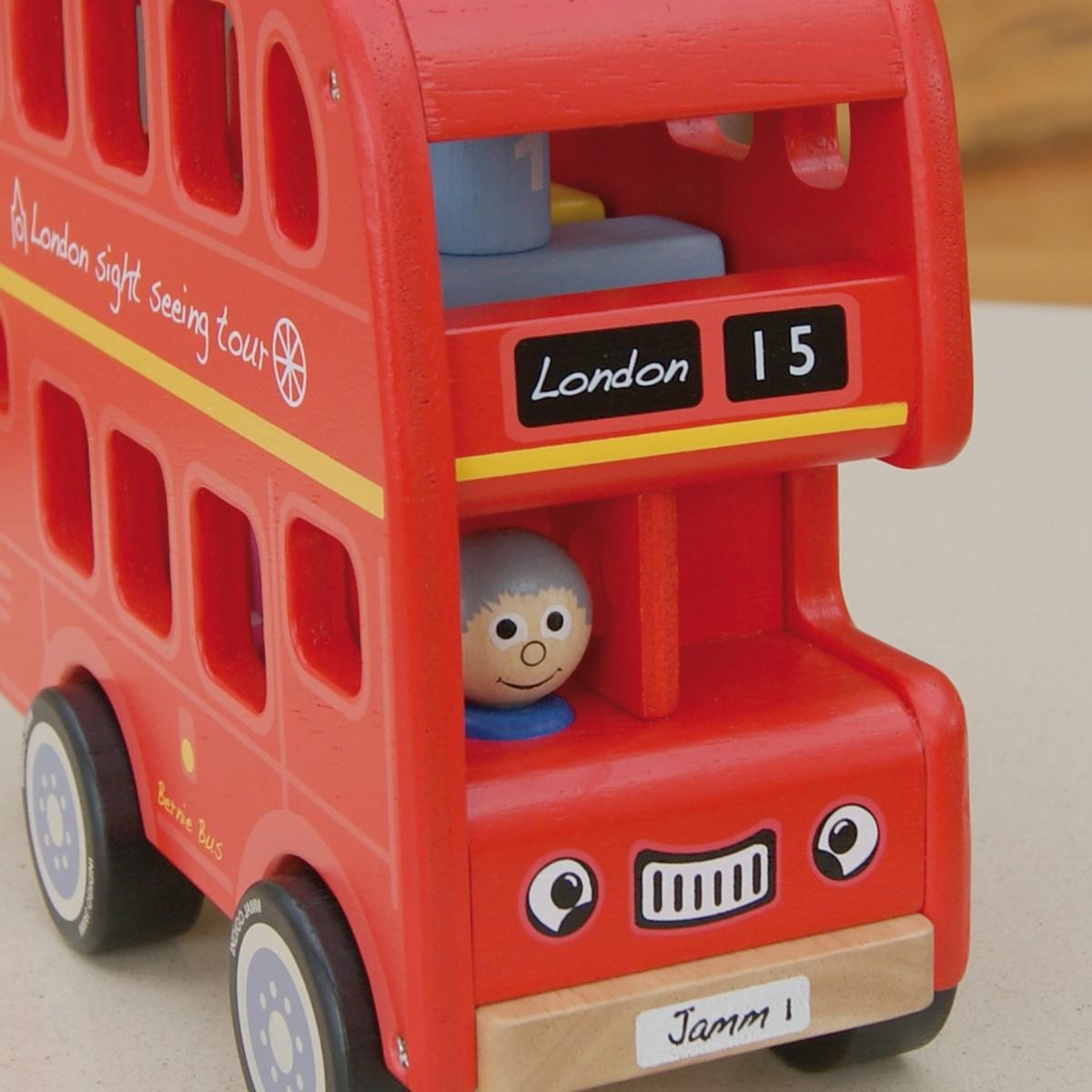 Indigo Jamm Bernie’s Educational Counting Number Bus for Toddlers