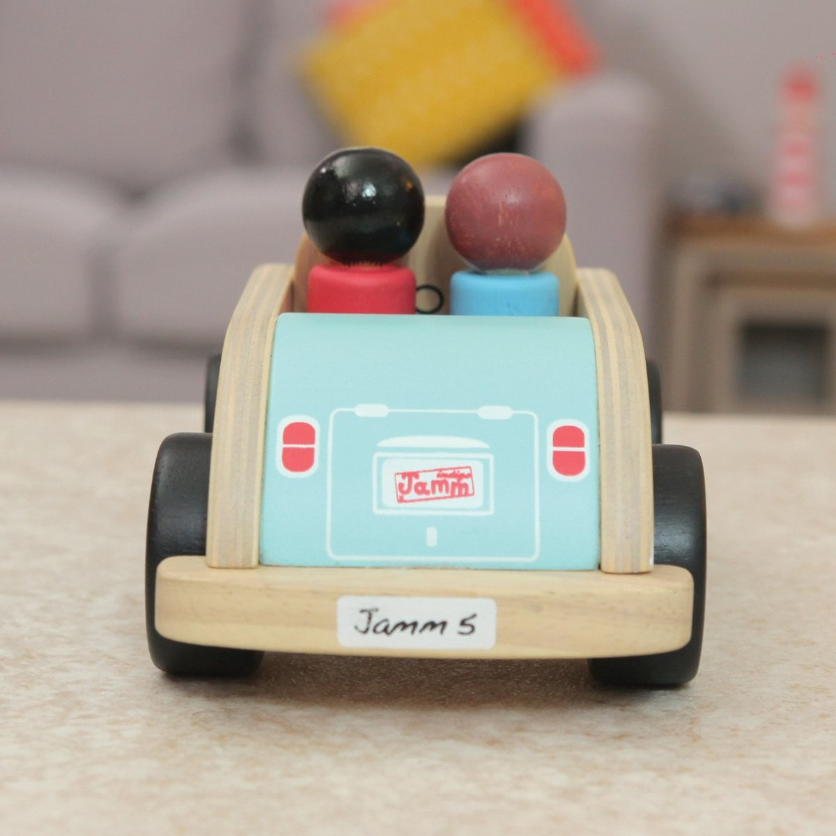 Indigo Jamm Charlie’s Wooden Car Vehicle Toy for Kids