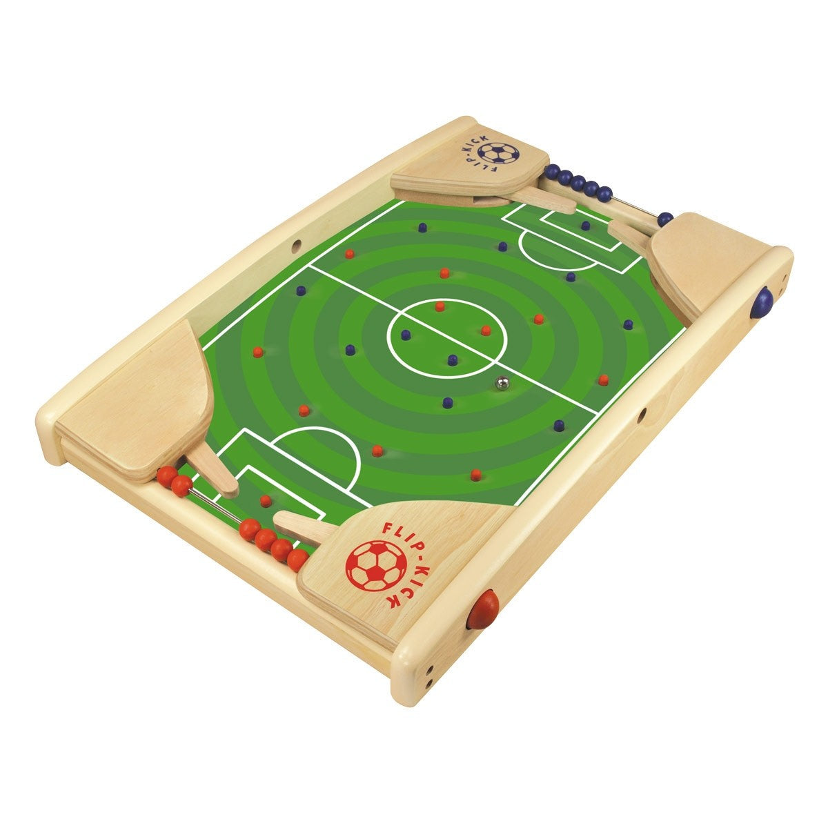 I'm Toy Flip Kick Wooden Football Table for Kids