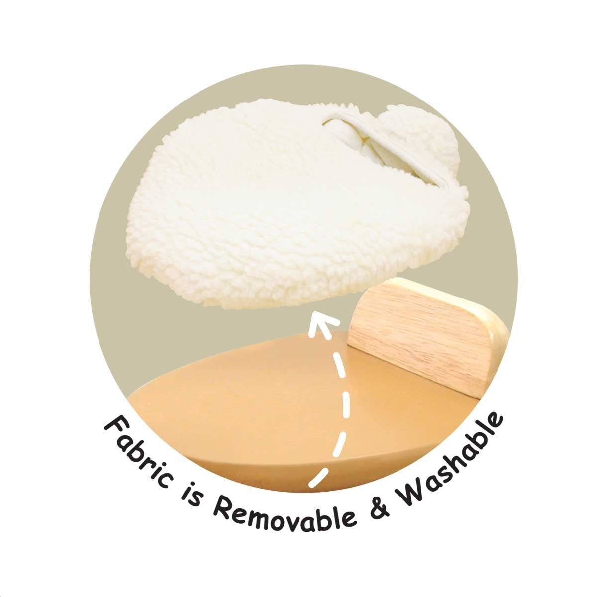 I'm Toy Paddie Rider Lambie Soft Ride On Lamb Toy for Toddlers and Kids