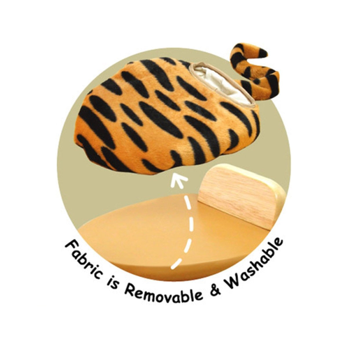 I'm Toy Paddie Rider Tiger Animal Ride On for Toddlers