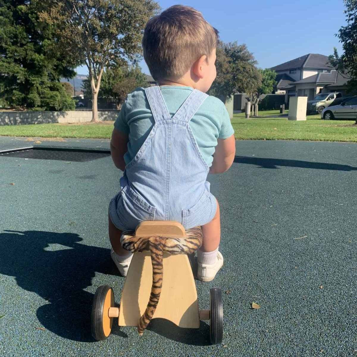 I'm Toy Paddie Rider Tiger Animal Ride On for Toddlers