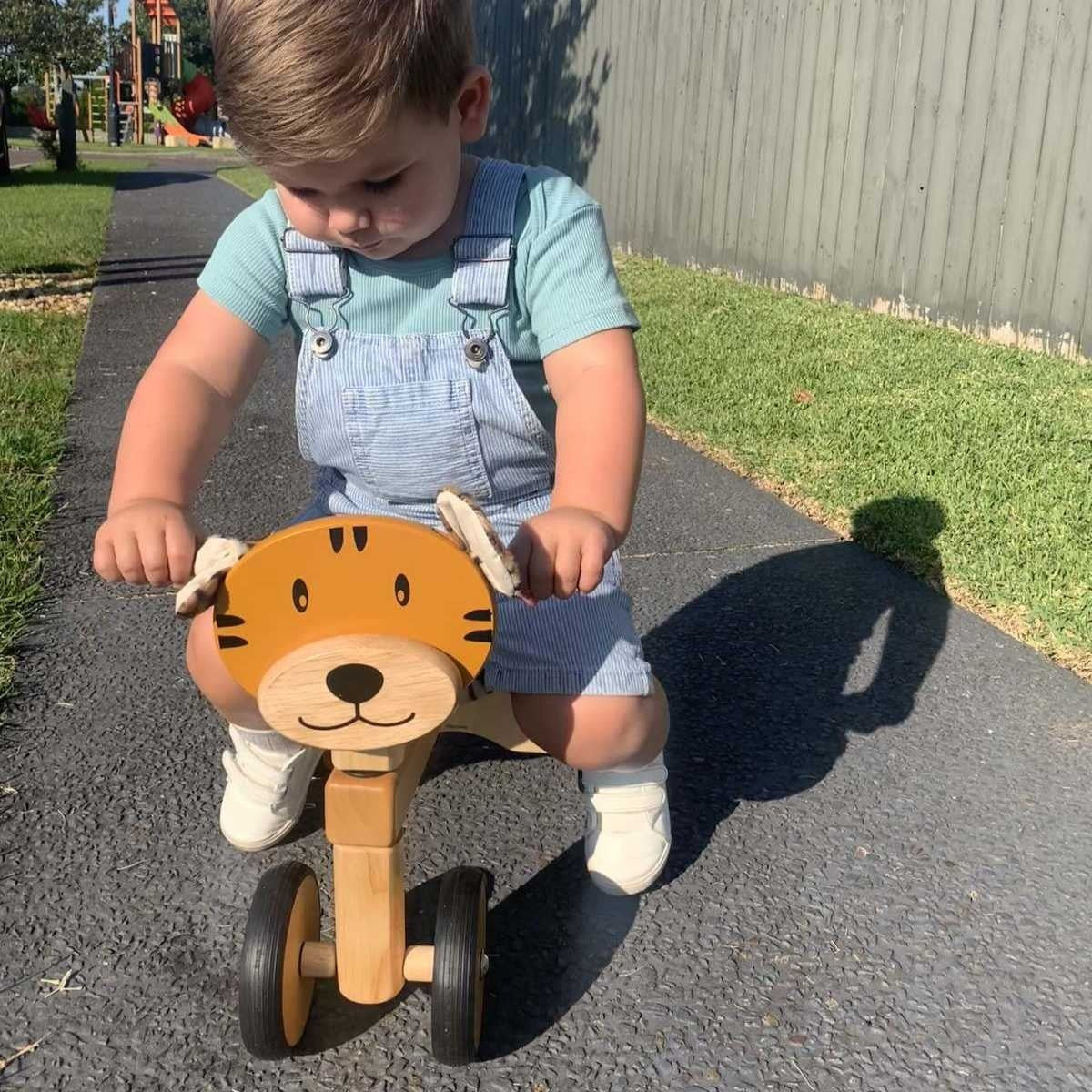 I'm Toy Paddie Rider Tiger Animal Ride On for Toddlers