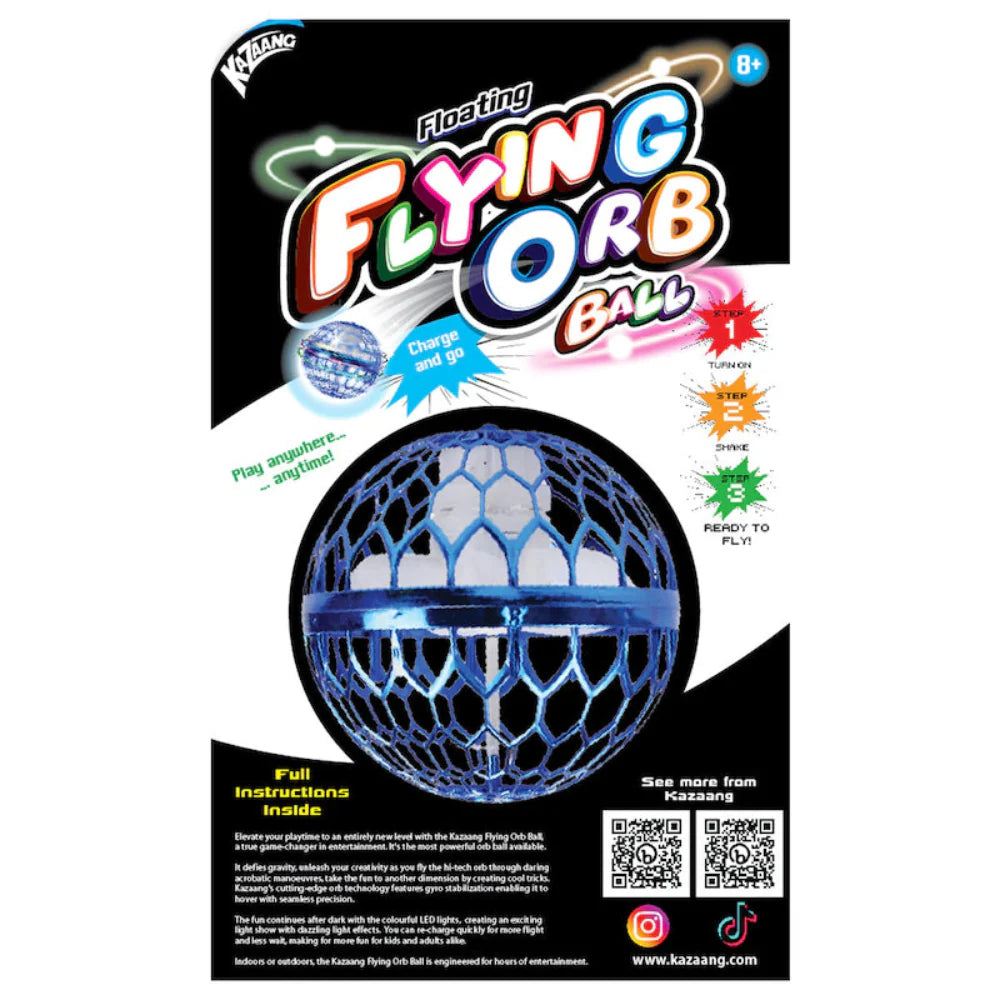 Kazaang Flying Orb Ball - Blue (1 pack)