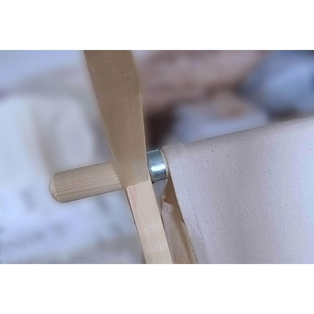 Kinderfeets Natural Cotton Play Tent Indoor Kids’ Teepee for Imaginative Play