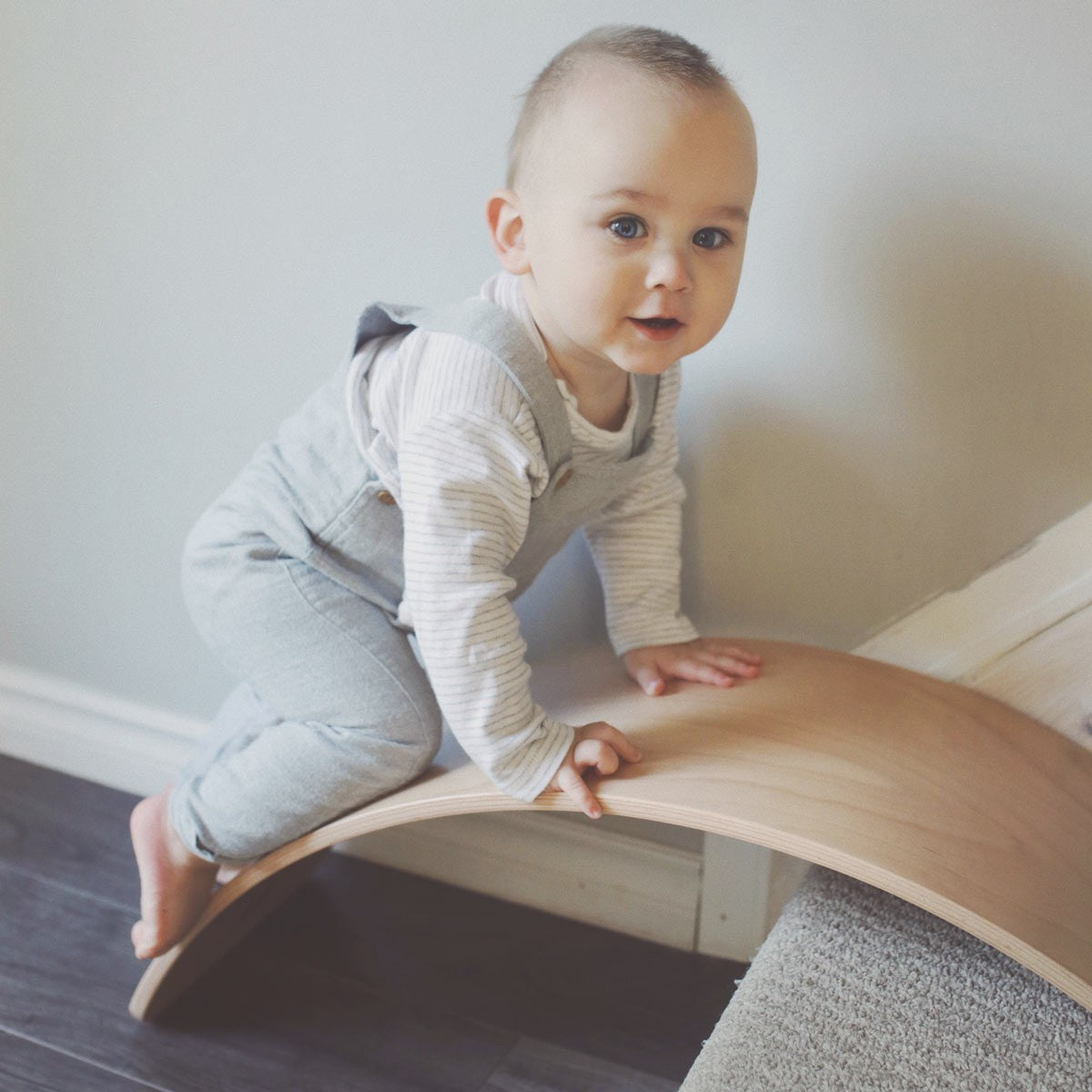 Kinderfeets Kinderboard LITE Natural Wooden Balance Board for Kids