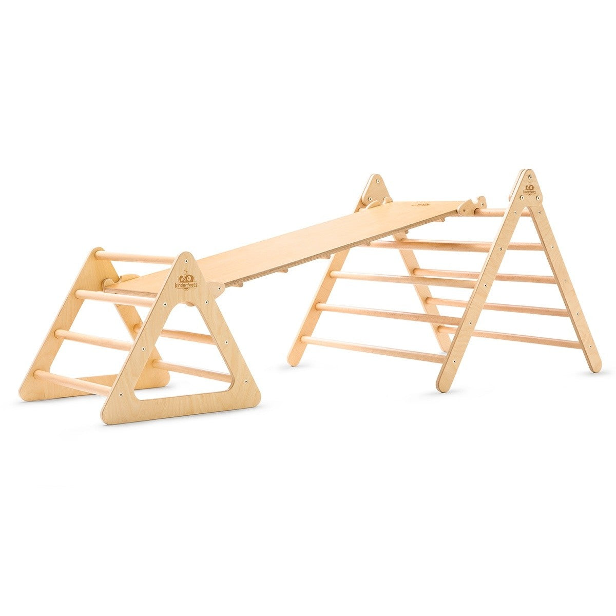Kinderfeets Pikler Small Triangle Wooden Climber for Toddlers
