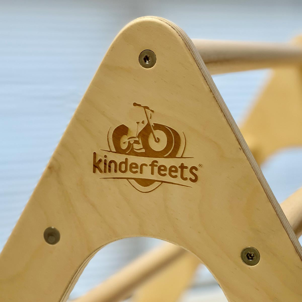 Kinderfeets Pikler Small Triangle Wooden Climber for Toddlers