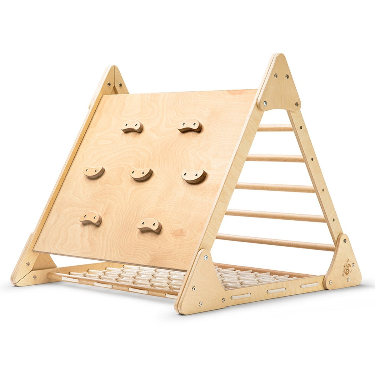 Kinderfeets Pikler Triple Climber Wooden Play Frame for Kids