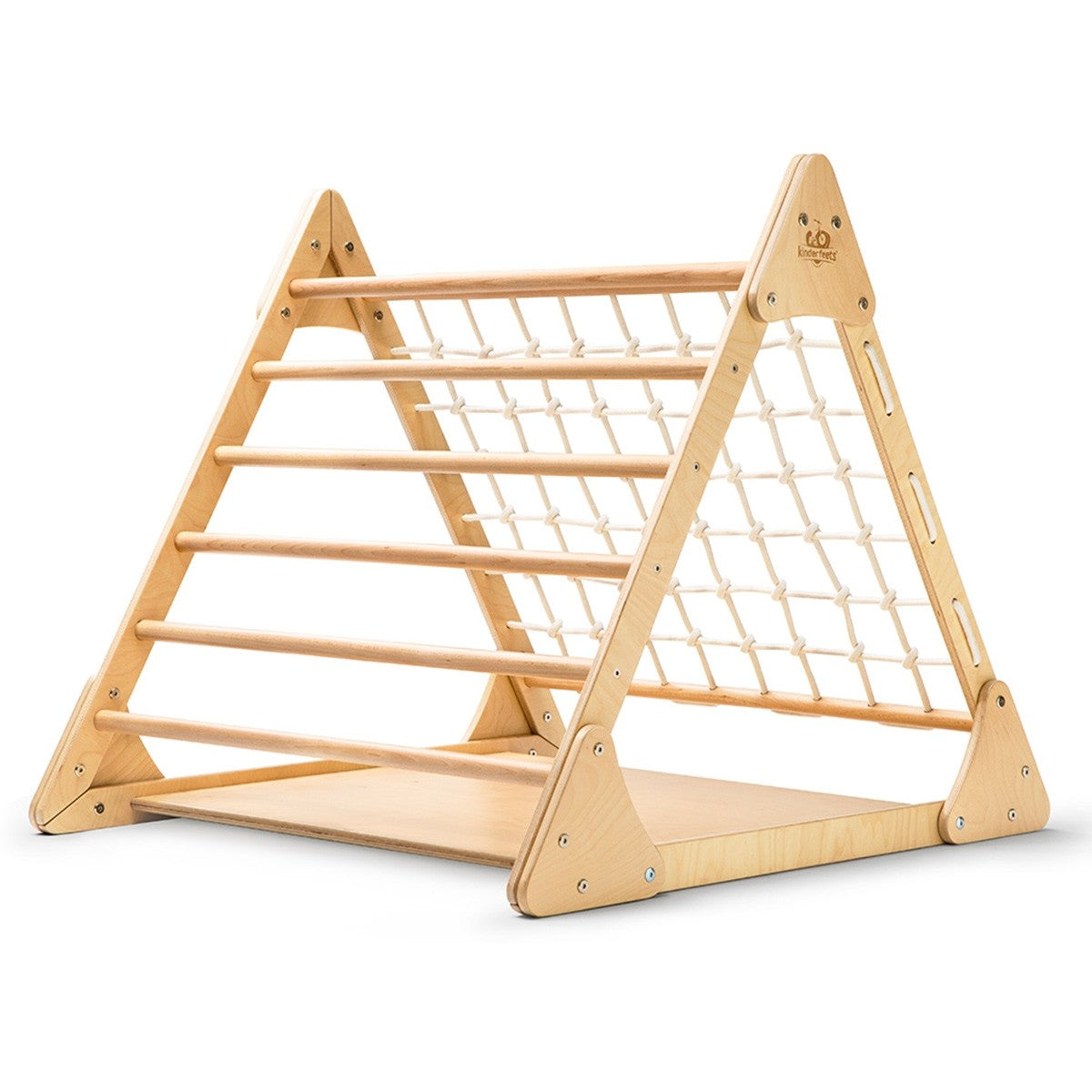 Kinderfeets Pikler Triple Climber Wooden Play Frame for Kids