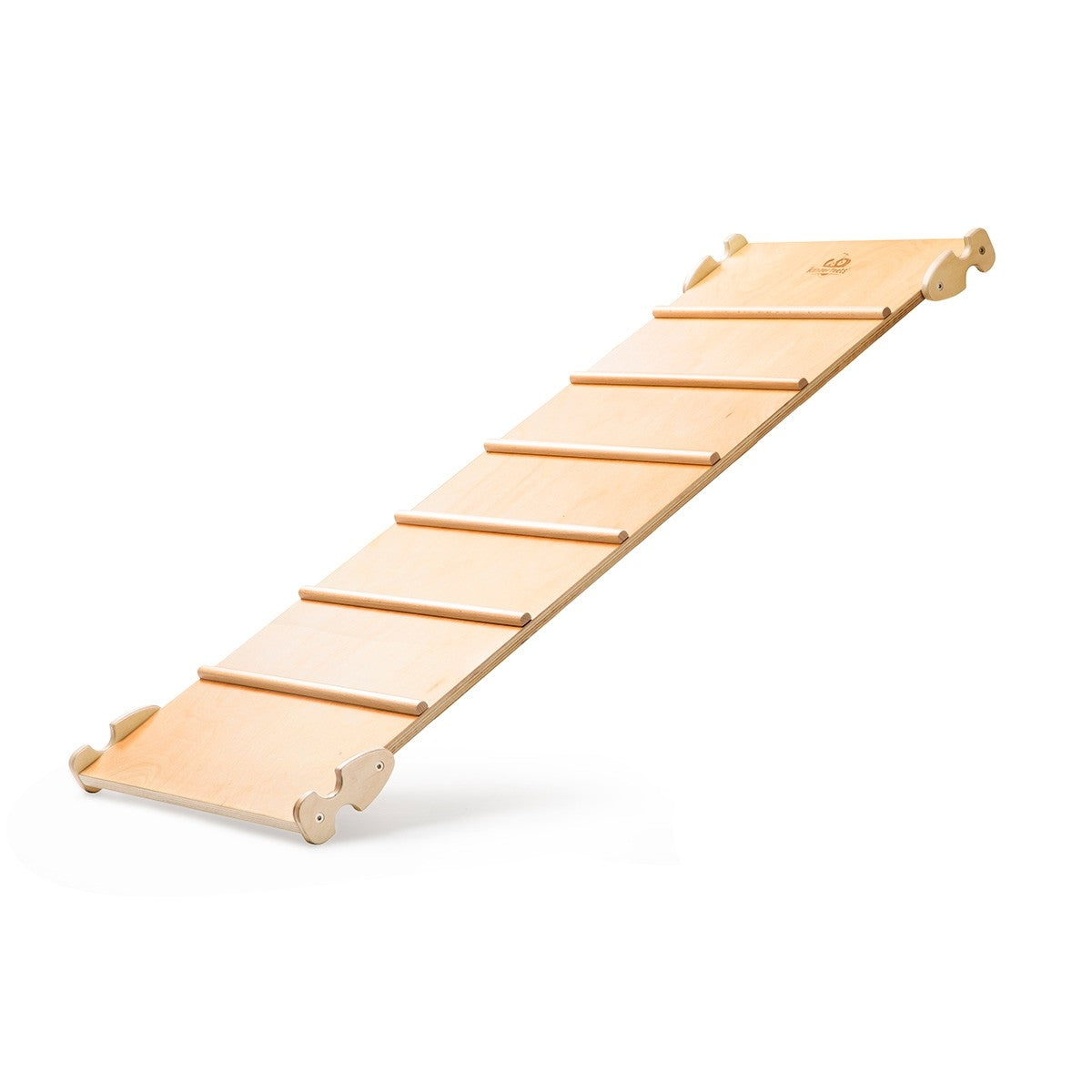 Kinderfeets Pikler Ramp & Slide Reversible Wooden Climbing Accessory for Toddlers