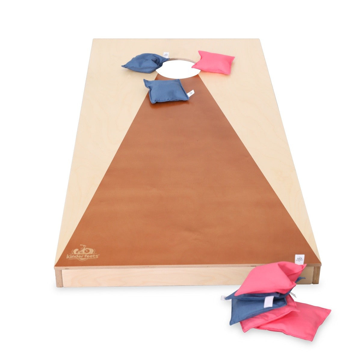 Kinderfeets Outdoor Cornhole Toss Backyard Lawn Game for Family Fun