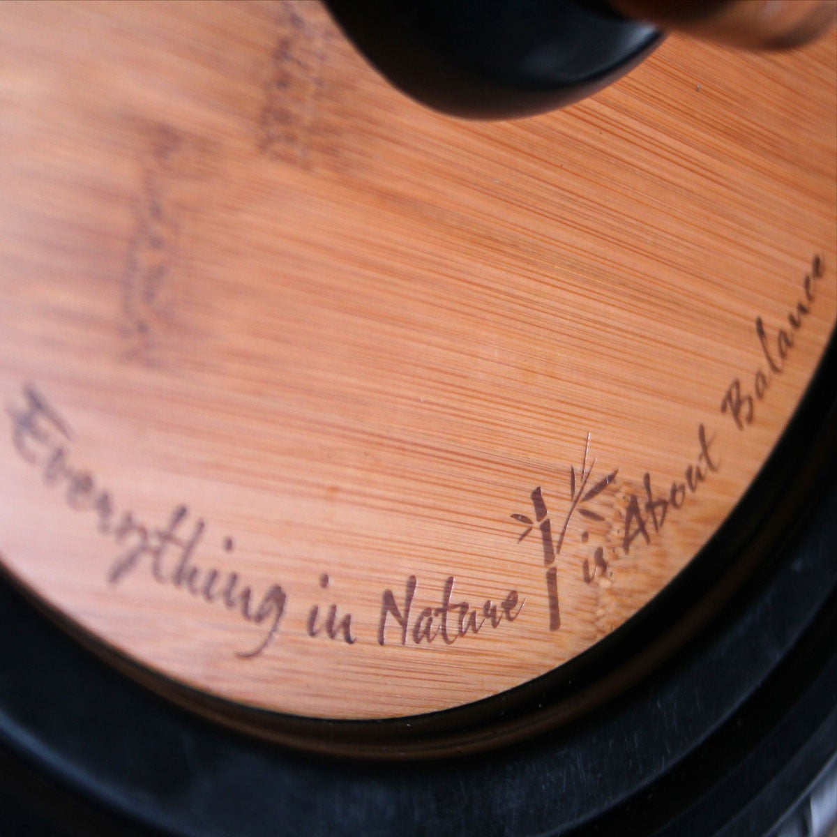 Kinderfeets Bamboo Balance Bike organic Wooden Ride On for Toddlers