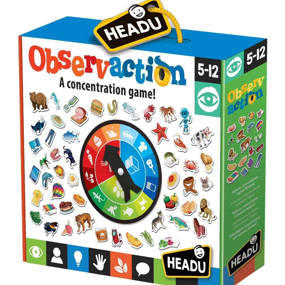Headu Observaction Game Memory & Logic Skills for Kids and Adults