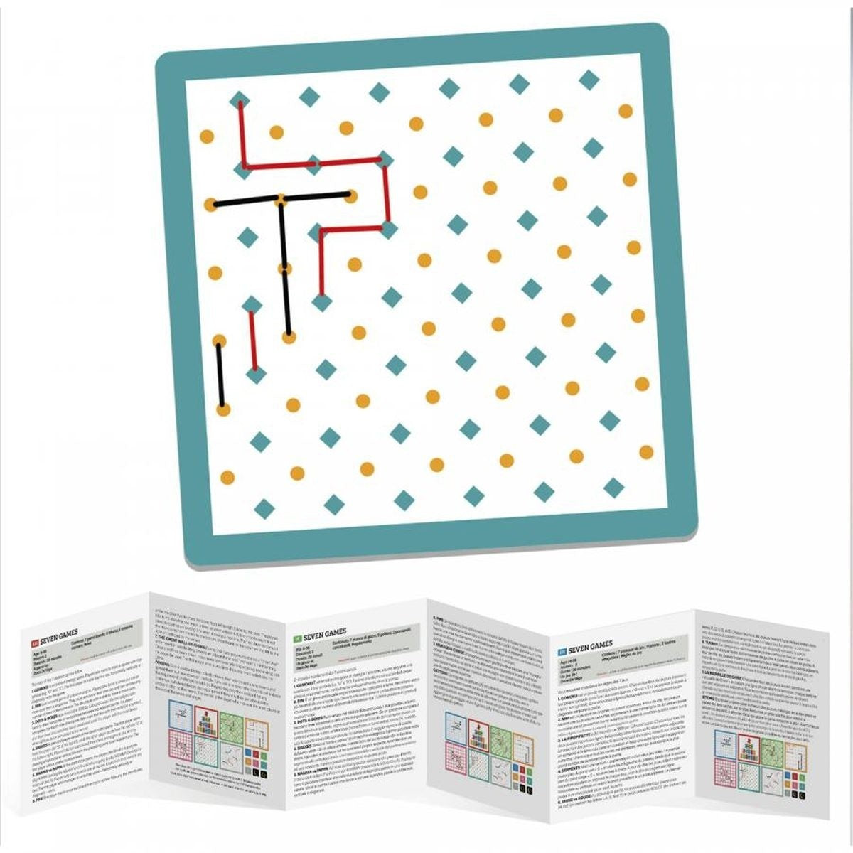 Ludic Seven Games Fun Educational Game for Family Play