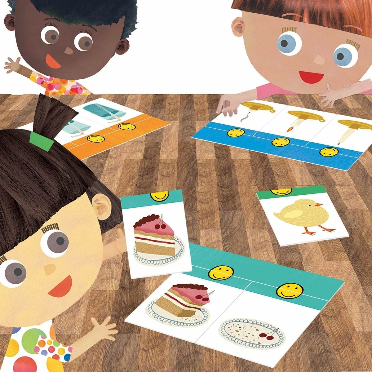 Headu Chronological Order, Lotto, and Storytelling Educational 3-in-1 Game Set for Children