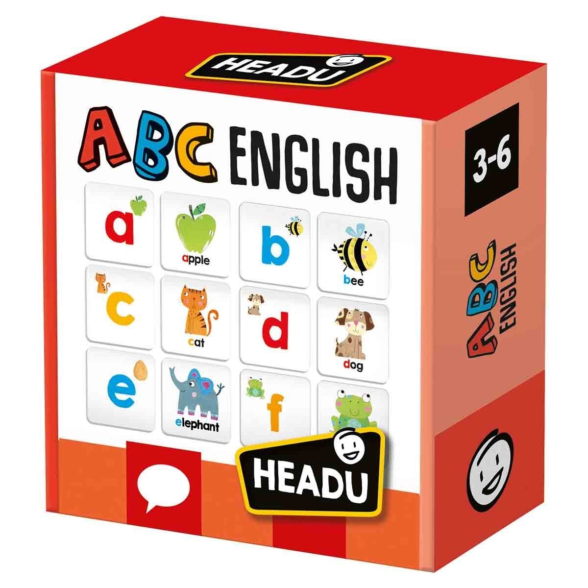 Headu ABC English Picture And Word Memory Game