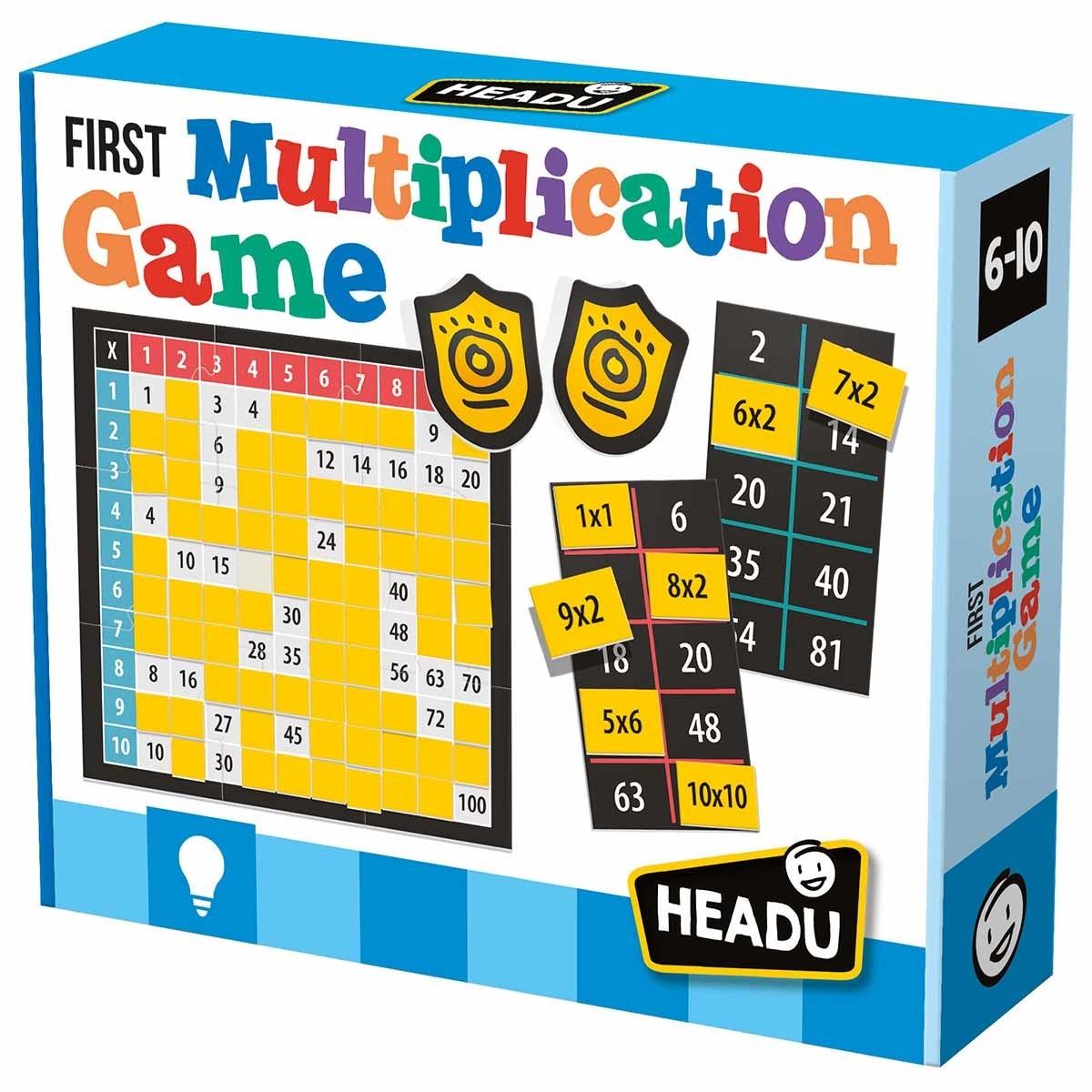Headu First Multiplication Game Fun and Educational Math Game for Kids