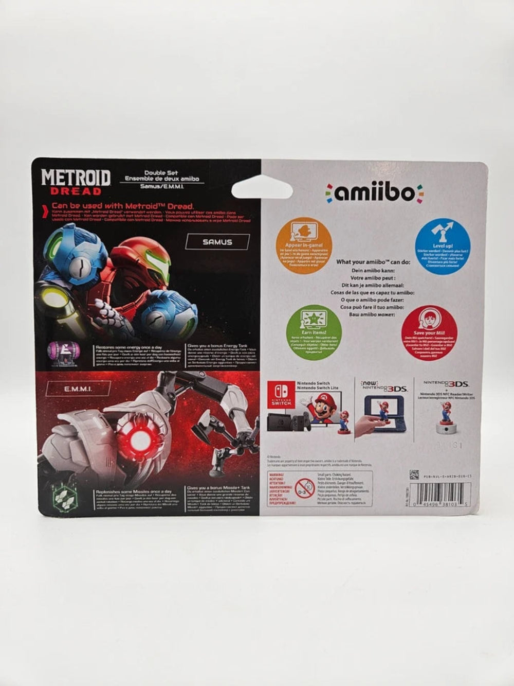 Nintendo AMIIBO: Metro Dread - Samus/ E.M.M.I. (Double Pack) (Multi)