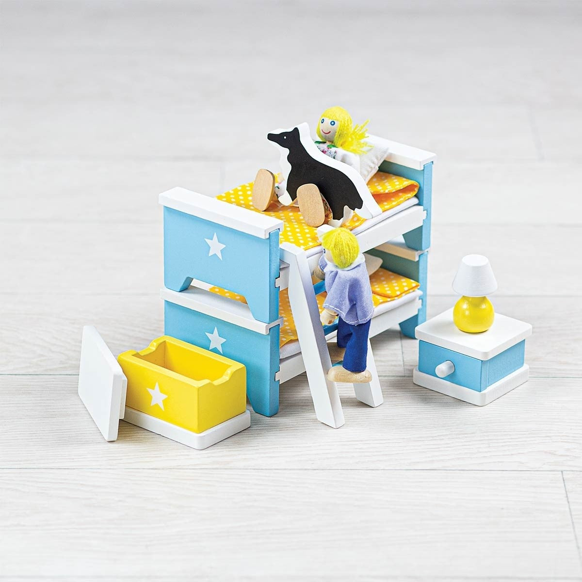 Tidlo Wooden Children's Bedroom Furniture Set