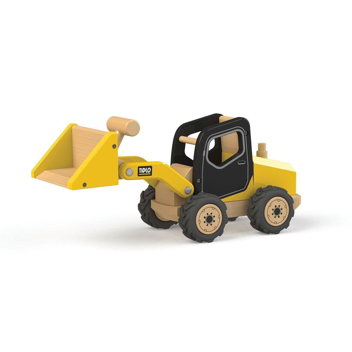 Tidlo Construction Toy Front End Loader for Kids Play