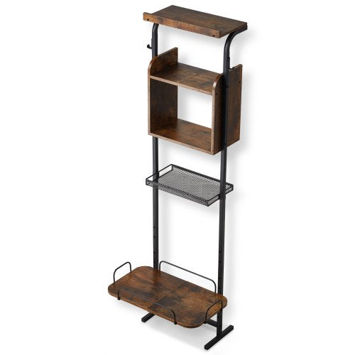 VEVOR Pet Feeding Station Elevated Dog Bowls with Storage Shelves