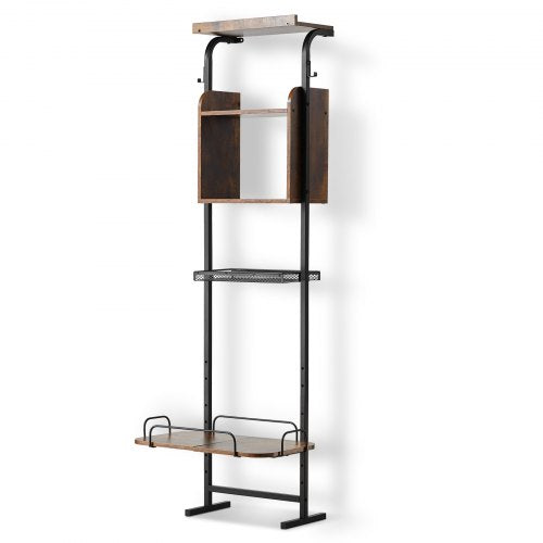 VEVOR Pet Feeding Station Elevated Dog Bowls with Storage Shelves