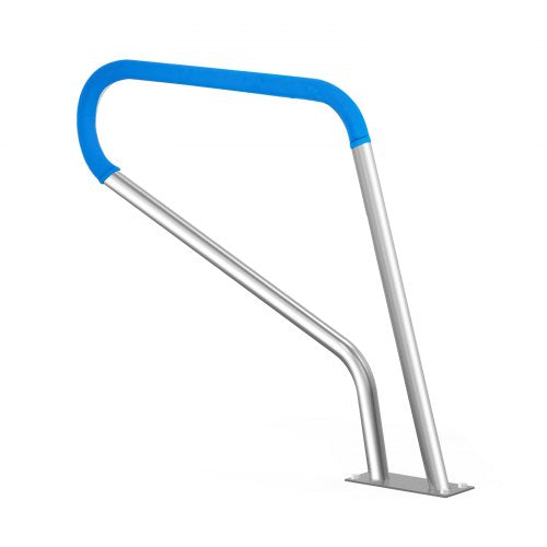 VEVOR Stainless Steel Pool Handrail 39 x 32 inch Rust Proof Grab Bar with Grip