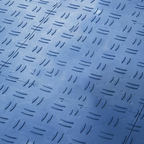 VEVOR 25 Pack Garage Floor Tiles 12x12x0.53 Inch Interlocking Non-Slip - Blue