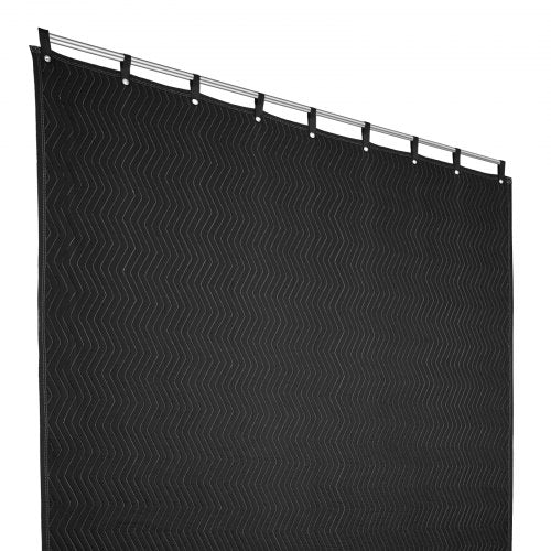 VEVOR Sound Dampening Blanket 2438x2032 mm Studio Noise Blocking - Black