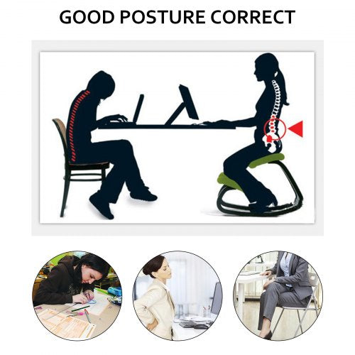 VEVOR Ergonomic Kneeling Chair Heavy Duty Office Stool for Better Posture
