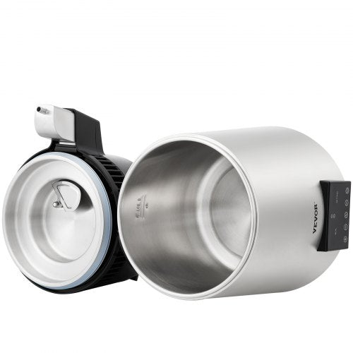 VEVOR 4L Countertop Water Distiller 750W Dual Temp Display 0-99H Timer FDA